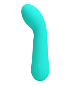 PRETTY LOVE – FAUN VIBRADOR RECARGABLE VERDE AGUA - intimamenities.com