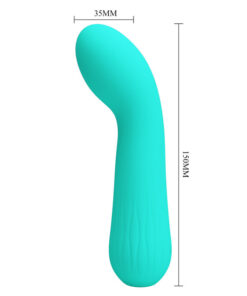 PRETTY LOVE – FAUN VIBRADOR RECARGABLE VERDE AGUA - intimamenities.com