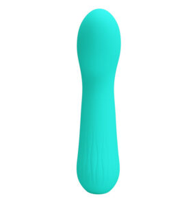 PRETTY LOVE – FAUN VIBRADOR RECARGABLE VERDE AGUA - intimamenities.com