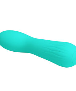 PRETTY LOVE – FAUN VIBRADOR RECARGABLE VERDE AGUA - intimamenities.com