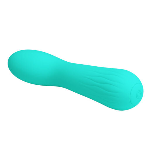 PRETTY LOVE – FAUN VIBRADOR RECARGABLE VERDE AGUA - intimamenities.com