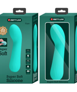PRETTY LOVE – FAUN VIBRADOR RECARGABLE VERDE AGUA - intimamenities.com