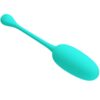 PRETTY LOVE – KNUCKER HUEVO VIBRADOR RECARGABLE VERDE AGUA - intimamenities.com