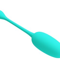 PRETTY LOVE – KNUCKER HUEVO VIBRADOR RECARGABLE VERDE AGUA - intimamenities.com