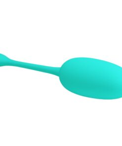 PRETTY LOVE – KNUCKER HUEVO VIBRADOR RECARGABLE VERDE AGUA - intimamenities.com