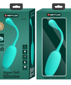 PRETTY LOVE – KNUCKER HUEVO VIBRADOR RECARGABLE VERDE AGUA - intimamenities.com