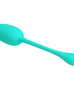 PRETTY LOVE – KNUCKER HUEVO VIBRADOR RECARGABLE VERDE AGUA - intimamenities.com