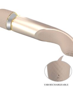 PRETTY LOVE – MASAJEADOR 7 MODOS VIBRACIÓN CHAMPAGNE - intimamenities.com