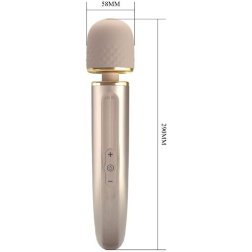 PRETTY LOVE – MASAJEADOR 7 MODOS VIBRACIÓN CHAMPAGNE - intimamenities.com