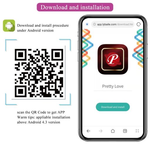 PRETTY LOVE – CATALINA VIBRADOR APP CONTROL REMOTO LILA - intimamenities.com