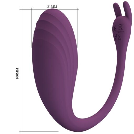 PRETTY LOVE – CATALINA VIBRADOR APP CONTROL REMOTO LILA - intimamenities.com