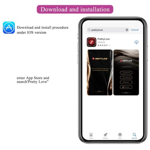 PRETTY LOVE – CATALINA VIBRADOR APP CONTROL REMOTO LILA - intimamenities.com