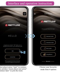 PRETTY LOVE – CATALINA VIBRADOR APP CONTROL REMOTO LILA - intimamenities.com