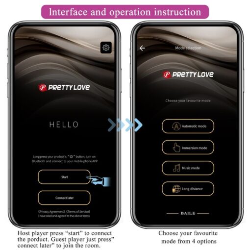 PRETTY LOVE – CATALINA VIBRADOR APP CONTROL REMOTO LILA - intimamenities.com