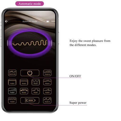 PRETTY LOVE – CATALINA VIBRADOR APP CONTROL REMOTO LILA - intimamenities.com