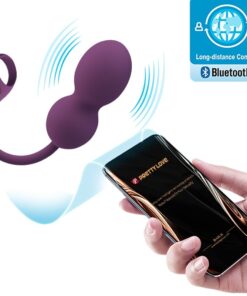 PRETTY LOVE – ELVIRA KEGEL BALLS APP CONTROL REMOTO MORADO - intimamenities.com