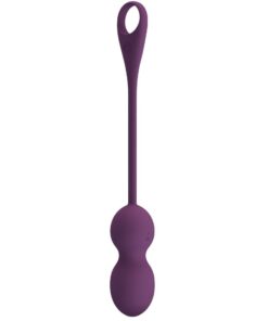 PRETTY LOVE – ELVIRA KEGEL BALLS APP CONTROL REMOTO MORADO - intimamenities.com