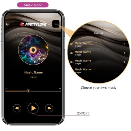 PRETTY LOVE – ELVIRA KEGEL BALLS APP CONTROL REMOTO MORADO - intimamenities.com