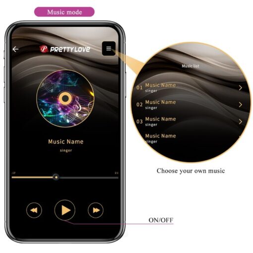 PRETTY LOVE – BILLY VIBRATION LILA  APP GRATUITA - intimamenities.com