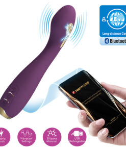 PRETTY LOVE – HECTOR VIBRADOR ELECTROSHOCK POR CONTROL POR APP LILA - intimamenities.com