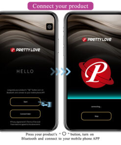 PRETTY LOVE – HECTOR VIBRADOR ELECTROSHOCK POR CONTROL POR APP LILA - intimamenities.com