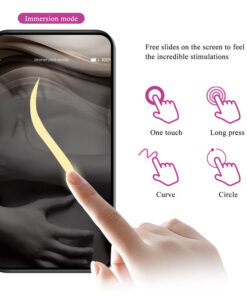PRETTY LOVE – HECTOR VIBRADOR ELECTROSHOCK POR CONTROL POR APP LILA - intimamenities.com