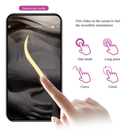 PRETTY LOVE – HECTOR VIBRADOR ELECTROSHOCK POR CONTROL POR APP LILA - intimamenities.com