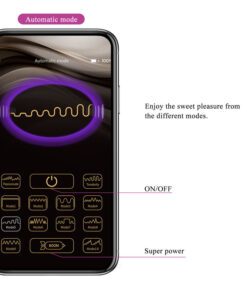 PRETTY LOVE – HECTOR VIBRADOR ELECTROSHOCK POR CONTROL POR APP LILA - intimamenities.com