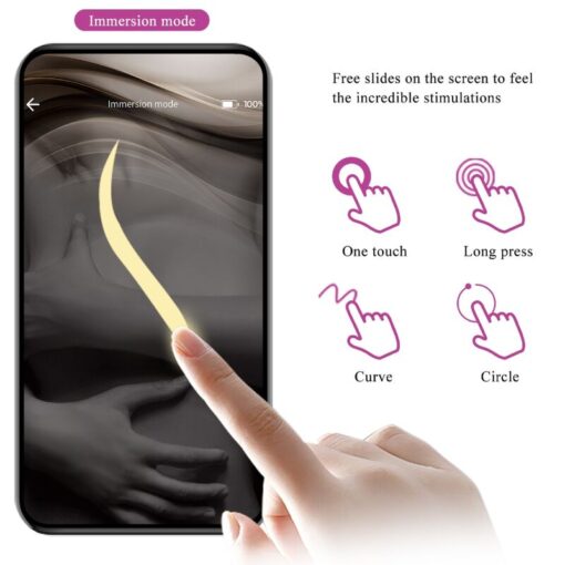 PRETTY LOVE – DOREEN HUEVO VIBRADOR RECARGABLE LILA - intimamenities.com