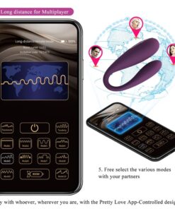PRETTY LOVE – AUGUST VIBRADOR DOBLE PLACER APP REMOTE - intimamenities.com