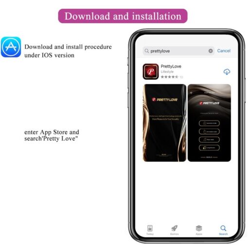 PRETTY LOVE – AUGUST VIBRADOR DOBLE PLACER APP REMOTE - intimamenities.com