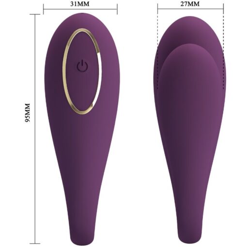 PRETTY LOVE – AUGUST VIBRADOR DOBLE PLACER APP REMOTE - intimamenities.com