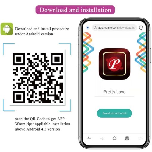 PRETTY LOVE – AUGUST VIBRADOR DOBLE PLACER APP REMOTE - intimamenities.com