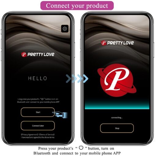 PRETTY LOVE – AUGUST VIBRADOR DOBLE PLACER APP REMOTE - intimamenities.com