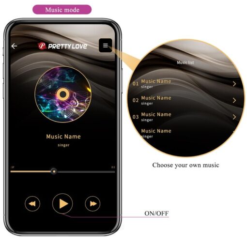 PRETTY LOVE – ABNER APP LILA - intimamenities.com