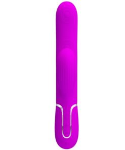 PRETTY LOVE – PERLITA VIBRADOR PUNTO G 3 EN 1 MULTIFUNCIÓN VIOETA - intimamenities.com