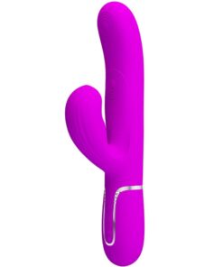 PRETTY LOVE – PERLITA VIBRADOR PUNTO G 3 EN 1 MULTIFUNCIÓN VIOETA - intimamenities.com