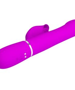 PRETTY LOVE – VIBRADOR RABBIT PERLAS VIOLETA - intimamenities.com