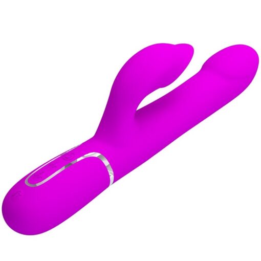 PRETTY LOVE – VIBRADOR RABBIT PERLAS VIOLETA - intimamenities.com