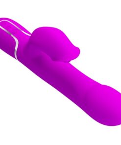 PRETTY LOVE – VIBRADOR RABBIT PERLAS VIOLETA - intimamenities.com
