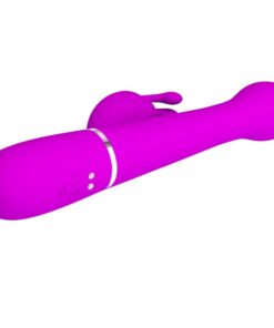 PRETTY LOVE – DEJON VIBRADOR RABBIT 3 EN 1 MULTIFUNCIÓN VIOLETA - intimamenities.com