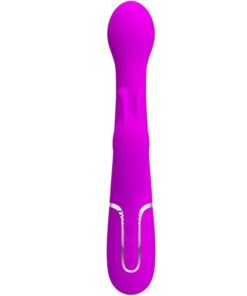 PRETTY LOVE – DEJON VIBRADOR RABBIT 3 EN 1 MULTIFUNCIÓN VIOLETA - intimamenities.com