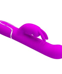 PRETTY LOVE – VIBRADOR COALE RABBIT PERLAS VIOLETA - intimamenities.com