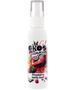 EROS – YUMMY SPRAY CORPORAL STRAWBERRY VAINILLA SWIRL 50 ML - intimamenities.com