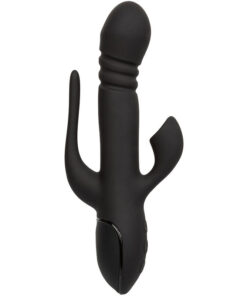 CALEXOTICS – VIBRADOR TRIPLE EUPHORIA NEGRO - intimamenities.com