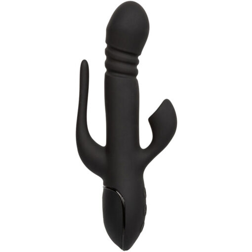 CALEXOTICS – VIBRADOR TRIPLE EUPHORIA NEGRO - intimamenities.com