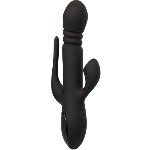 CALEXOTICS – VIBRADOR TRIPLE EUPHORIA NEGRO - intimamenities.com