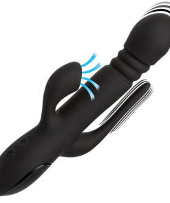 CALEXOTICS – VIBRADOR TRIPLE EUPHORIA NEGRO - intimamenities.com