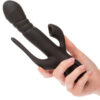CALEXOTICS – VIBRADOR TRIPLE EUPHORIA NEGRO - intimamenities.com