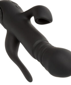 CALEXOTICS – VIBRADOR TRIPLE EUPHORIA NEGRO - intimamenities.com